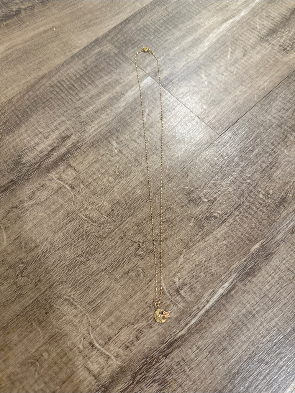 Delicate Gold Moon & Star Pendant Necklace - Women Jewelry